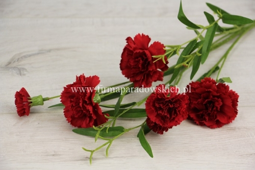 łodyga goździk drobny 1szt #928 czerwony  (SUN641)
