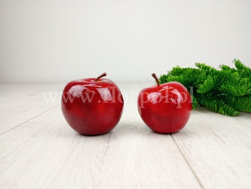 sztuczne jabłko  fi7cm 6szt czerwony (KS2352)