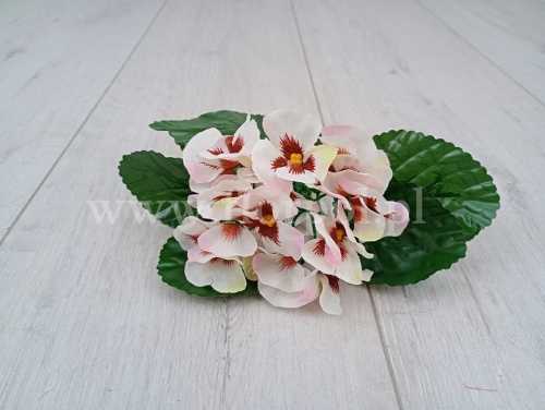 bratek bukiecik 1szt ecru/cień pistacja i róż (CZY101-5SSJ)