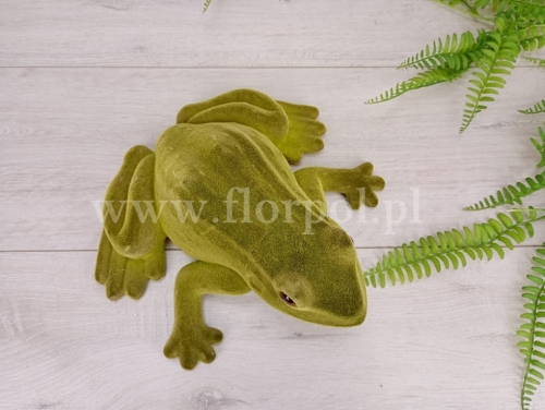 welurowa żaba 1szt zielony (SF2393)