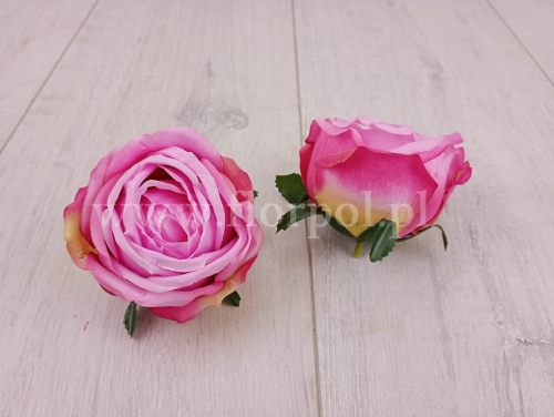 róża wyrobowa - makówka 12szt odc.róż (T137-23-0639)