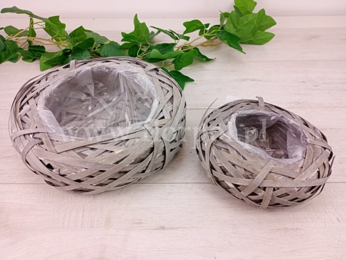 komplet osłonka spłaszczona 20/30  2szt szary (CR1971-30)