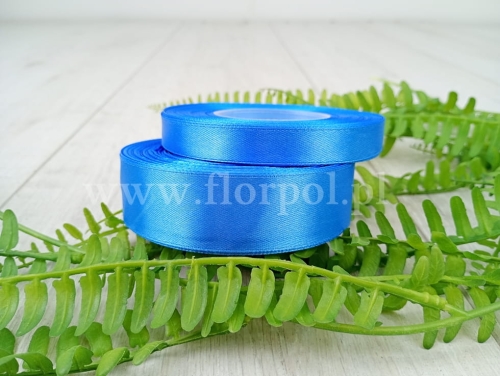 wstążka atłasowa gładka 1szt #090 niebieski
