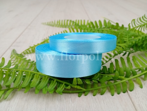 wstążka atłasowa gładka 1szt #091 błękit