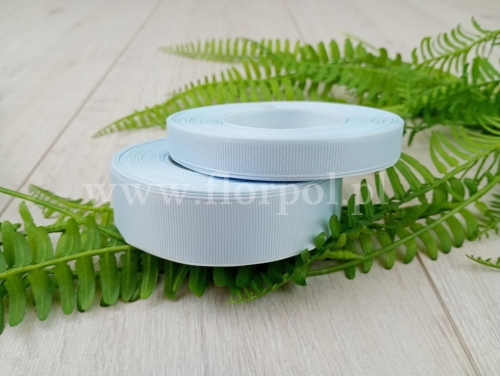 wstążka atłasowa Ryps 1szt #091J błękit