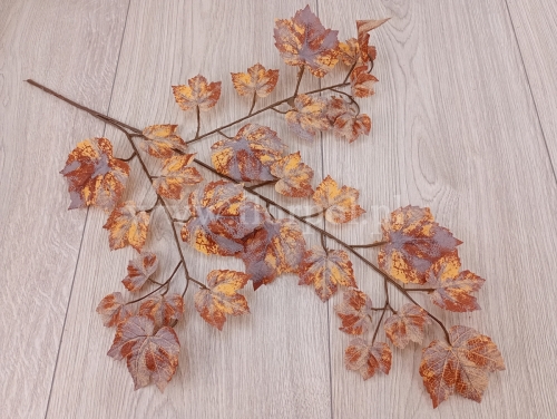 gałąź winorośli 12szt żółtko/brąz/szarość