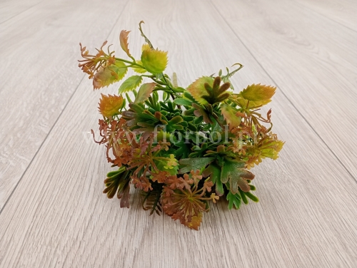 niezapominajka w zielnym bukieciku 1szt br.róż (H25633PO)