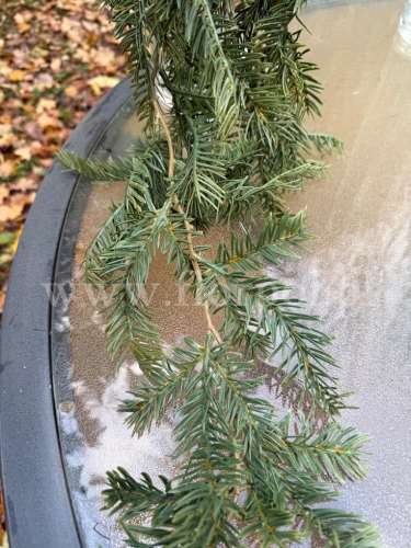 girlanda jodła - silikon 1szt zielony (OZB07252)