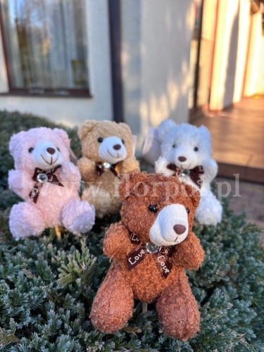 pluszowy miś na piku 12szt mix (H2504537)