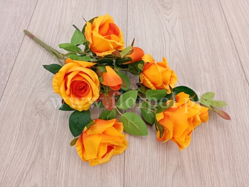 bukiet stopniowane róże 1szt żółtko (HD070147)