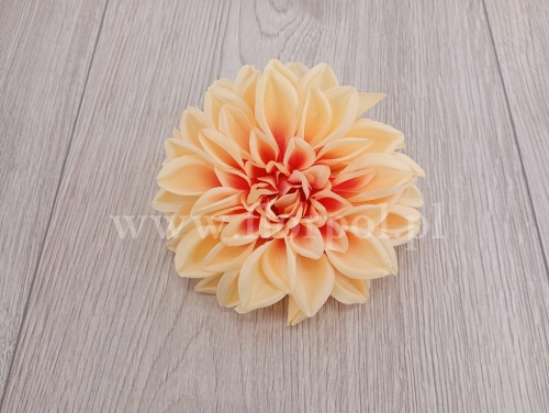 dalia - kwiat wyrobowy 1szt #15 salmon (Z2263)