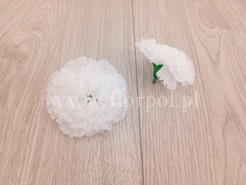 goździk wyrobowy  24szt biały