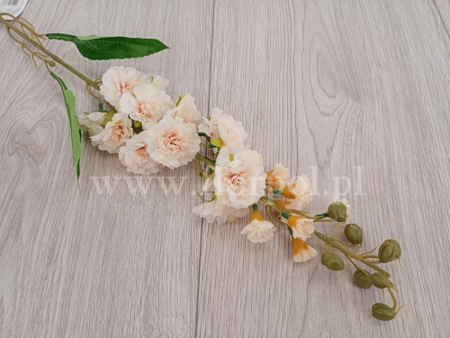 pojedynczy gożdzik na kłosie 1szt krem (KWWS000242)