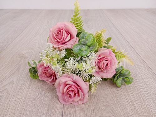 róża koper i zielne dodatki 1szt j.róż (KWBUK000913)