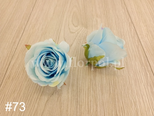 róża wyrobowa usztywniana 12szt #73 powder blue (MGHT)