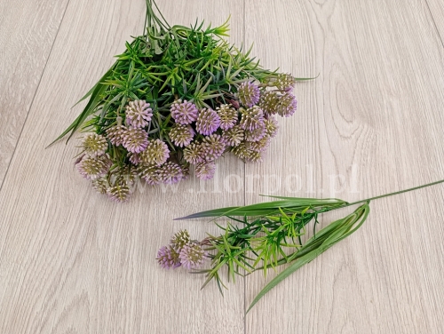oset, asparagus i trawa - dodatek 12szt fiolet (Z6659)