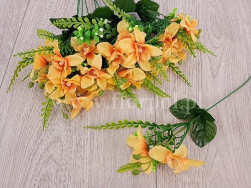 storczyk z paprotką - dodatek 12szt żółty