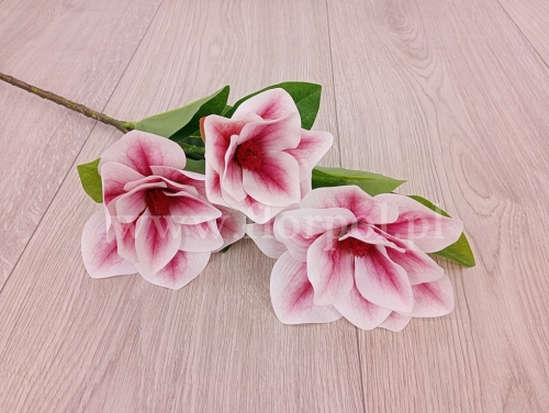 magnolia wazonowa "trójka" 1szt ecru/róż (FA0801)  c1032026c