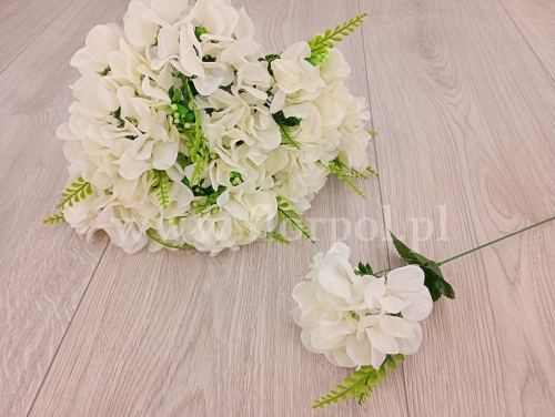 hortensja marmurkowa - dodatek 12szt  ecru (HW/1-452)