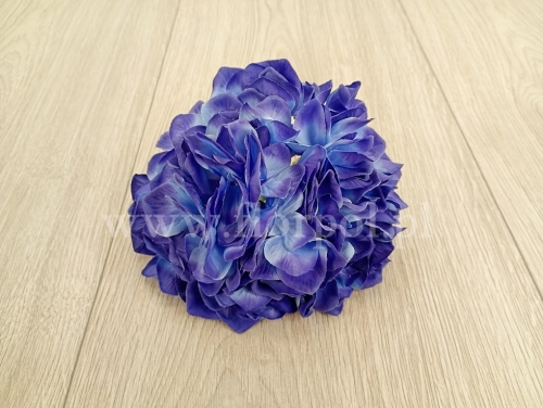 hortensja kretonowa cieniowana XXL 1szt # dk.blue (MY83)
