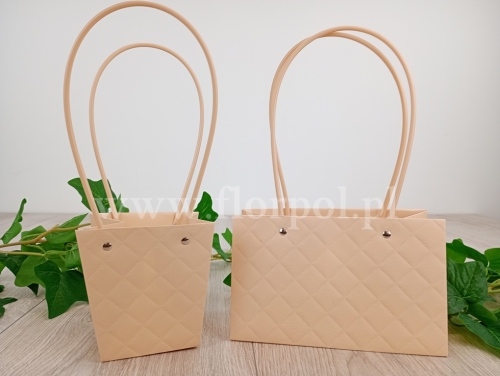 torebka impregnowana, tłoczona - kabel 10szt krem (LUK-9) 24022026