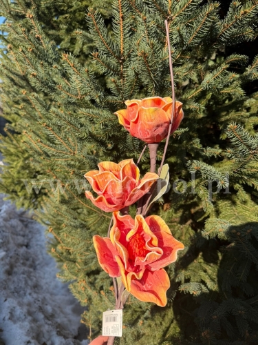 łodyga kwiaty, pianka 3K 1szt #3 pomarańcz (KWZP0000103)  26022026a