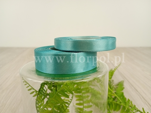 wstążka atłasowa gładka 1szt #097 turkus