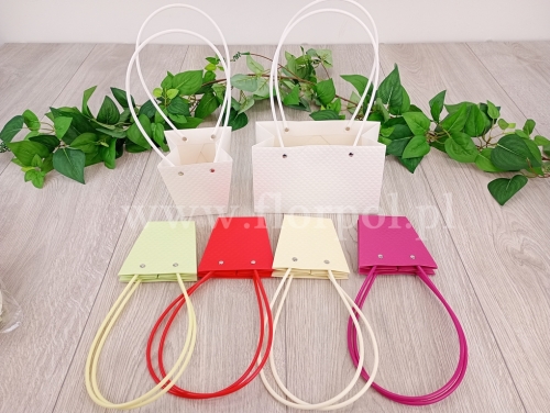 torebka impregnowana - kabel, drobne tłoczenie  12szt mix S(H2510326S)