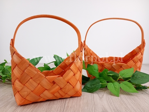 koszyczek łuba - torebka kpl 2szt karmel  (TD001193)