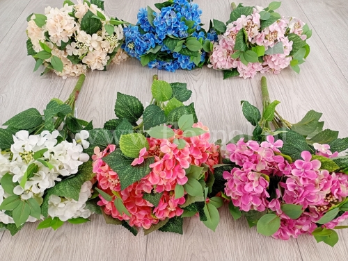 hortensja w bukiecie - karton 6szt mix (T60-25-3325) PN1632026B