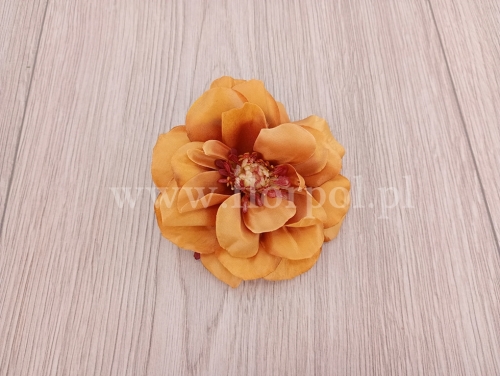 róża polna wyrobowa 12szt stare złoto (ROL)