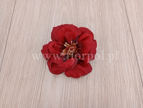 róża polna wyrobowa 12szt c.czerwień (ROL)