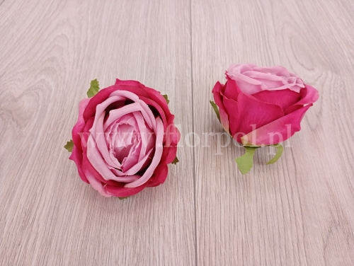 róża wyrobowa - makówka 12szt mailna/róż (T137-23-0639)