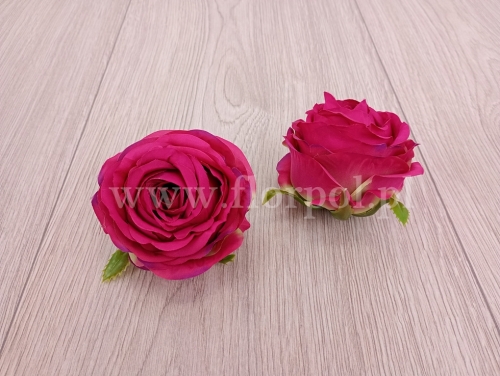 róża pełna - wyrobówka 12szt #2045 fuchsia (SUN891)