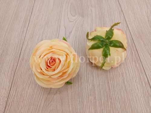 róża pełna - wyrobówka 12szt #3065 real peach (SUN891)