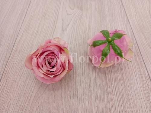 róża cieniowana - wyrobówka 12szt #2298 dirty pink (SUN892)