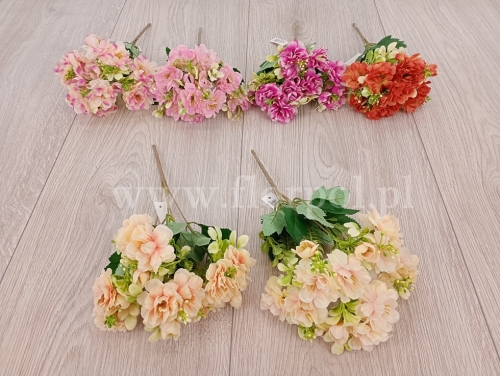 kwiaty  z borówką - bukiecik - karton 48szt mix 2(H23-2)