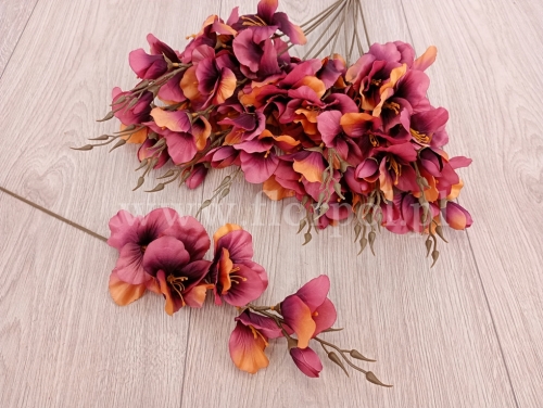 mieczyk pojedynczy 12szt róż/karmin/złoto (KDGT770A)