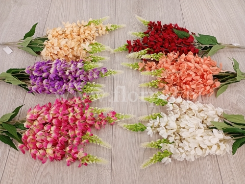 bukiet - kretonowe kłosy - karton 24szt mix (4T0304)