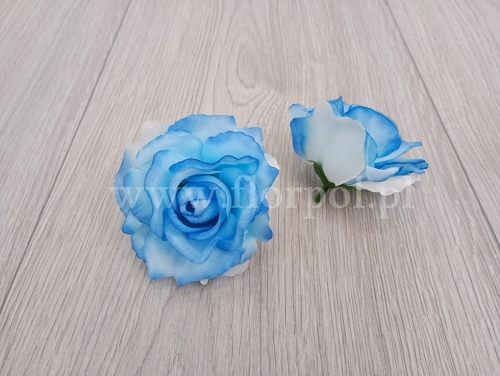 róża wyrobowa otwarta Sonia 12szt #XYBL327 blue (FME073349)