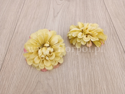 dalia cieniowana wyrobówka 24szt blada, pastelowa zieleń (T129-25-2842)