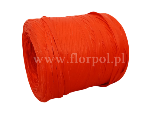 Rafia włoska 200m 1szt  c.pomarańcz (671-43)