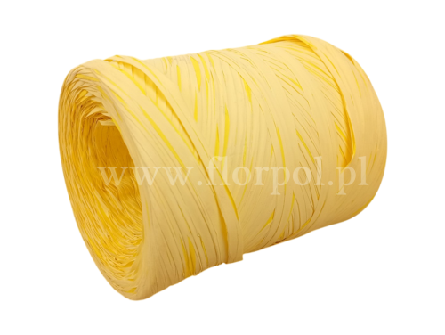 Rafia włoska 200m 1szt  cytryna (043-202)