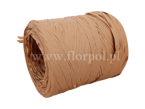 Rafia włoska 200m 1szt  beżowy (671-167)