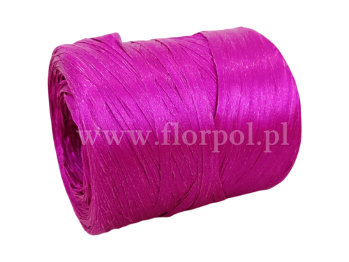 Rafia włoska 200m 1szt  fuksja (671-24)