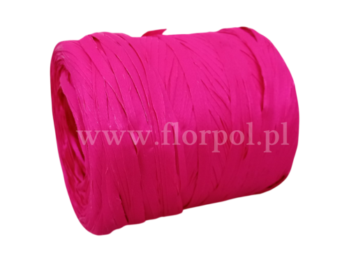 Rafia włoska 200m 1szt  róż (671-46)