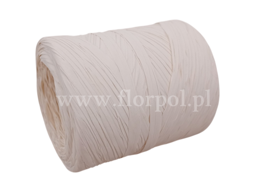 Rafia włoska 200m 1szt  biały (671-53)