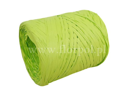 Rafia syntetyczna 200m 1szt  col.65 zielony