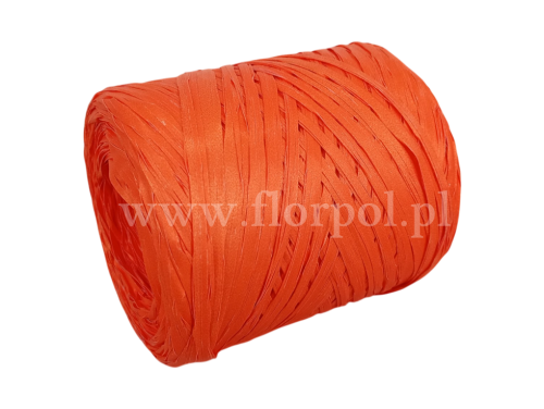 Rafia syntetyczna 200m 1szt  col.54 pomarańcz