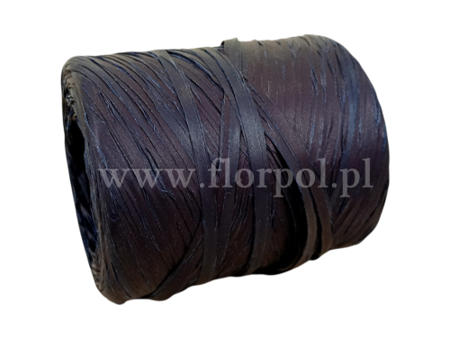 Rafia włoska 200m 1szt granatowo-czarny 